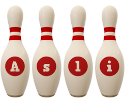 Asli bowling-pin logo