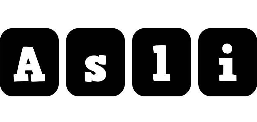 Asli box logo