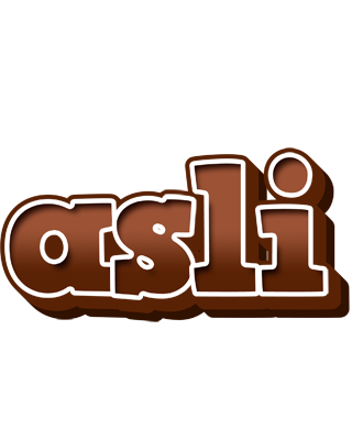 Asli brownie logo