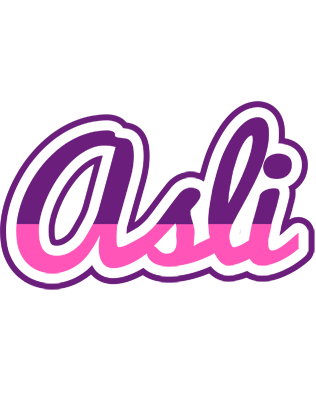 Asli cheerful logo