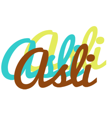 Asli cupcake logo