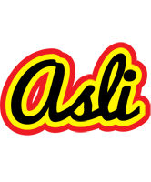 Asli flaming logo