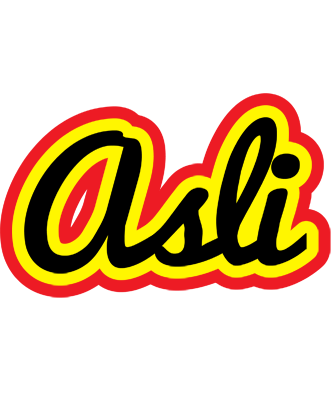 Asli flaming logo