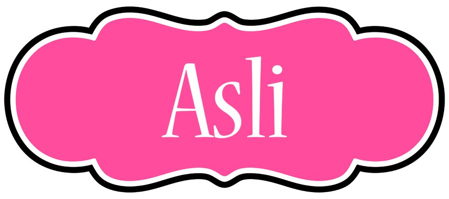 Asli invitation logo