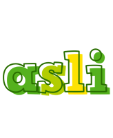 Asli juice logo