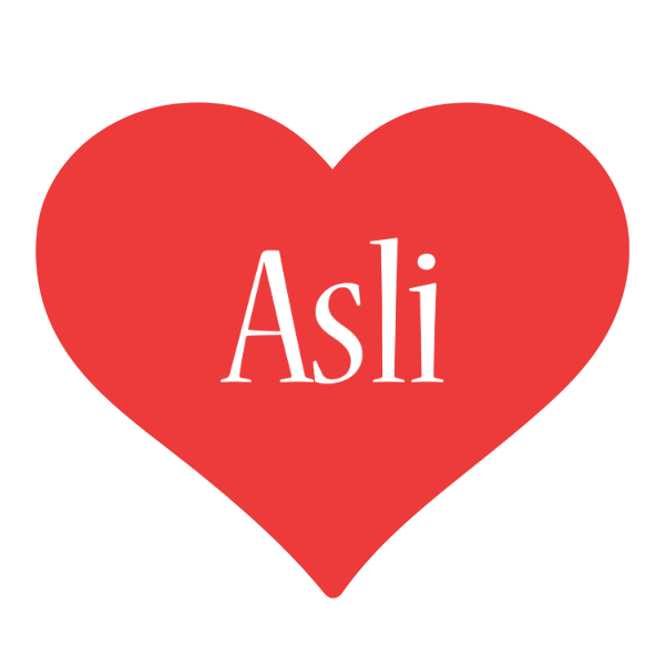 Asli love logo
