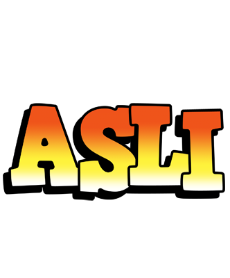 Asli sunset logo