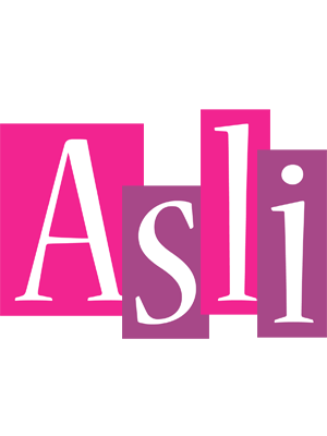 Asli whine logo