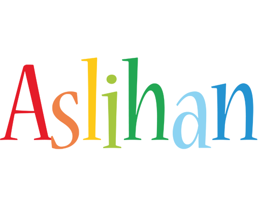 Aslihan birthday logo