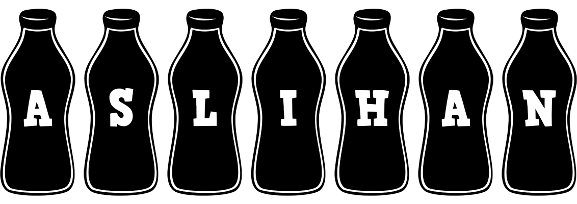 Aslihan bottle logo