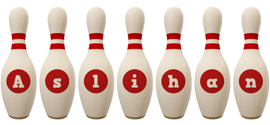 Aslihan bowling-pin logo