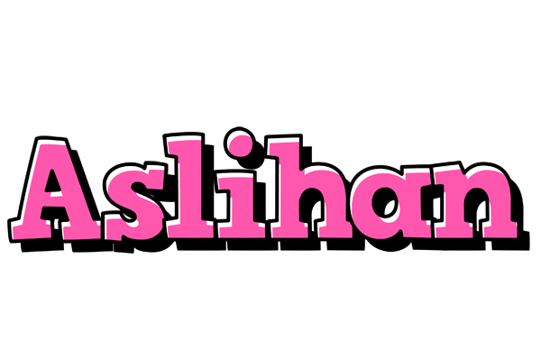 Aslihan girlish logo