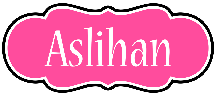 Aslihan invitation logo