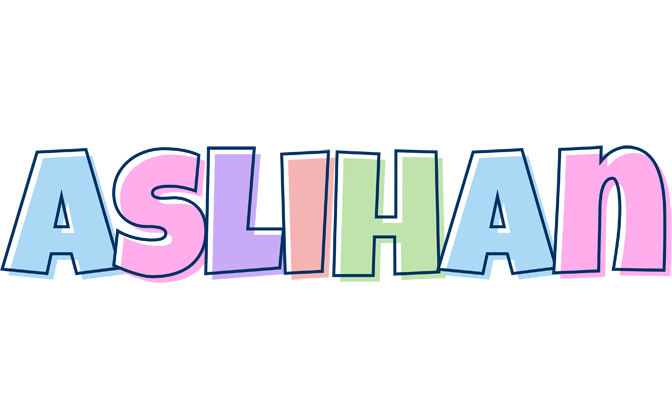 Aslihan pastel logo