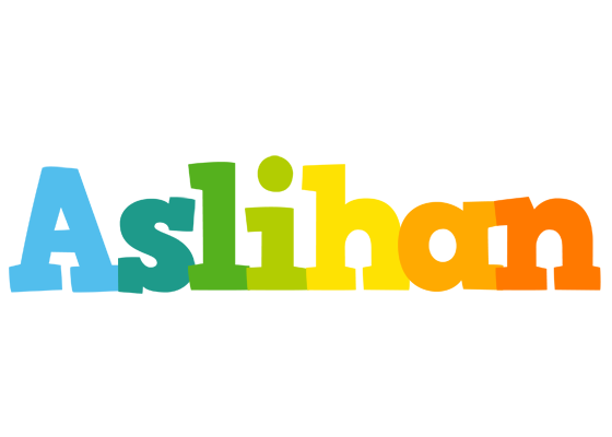 Aslihan rainbows logo