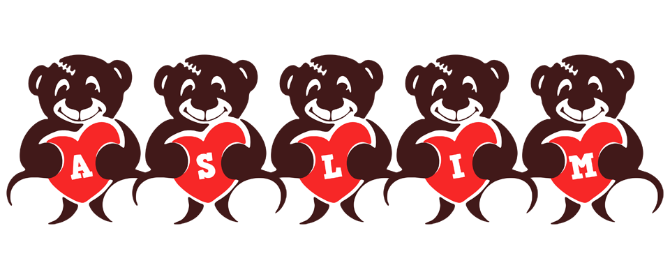 Aslim bear logo