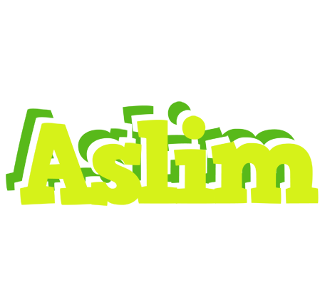 Aslim citrus logo