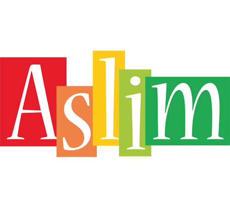 Aslim colors logo