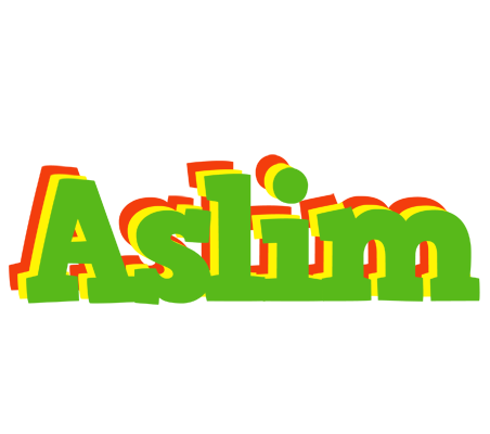 Aslim crocodile logo