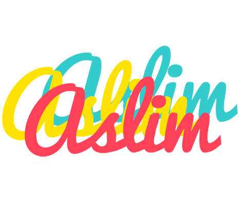 Aslim disco logo
