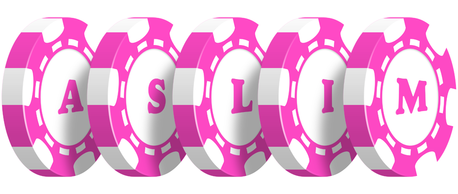 Aslim gambler logo