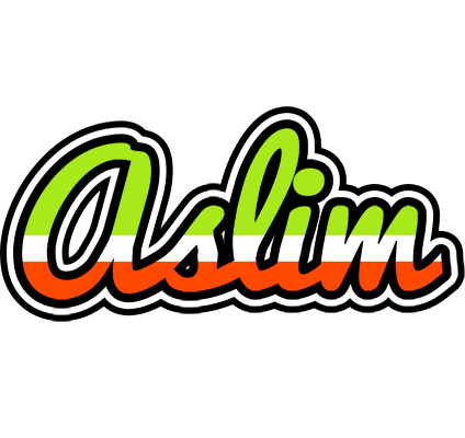 Aslim superfun logo