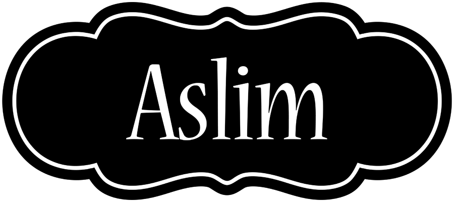 Aslim welcome logo