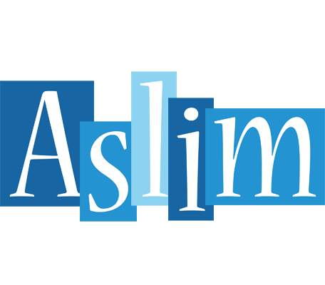 Aslim winter logo