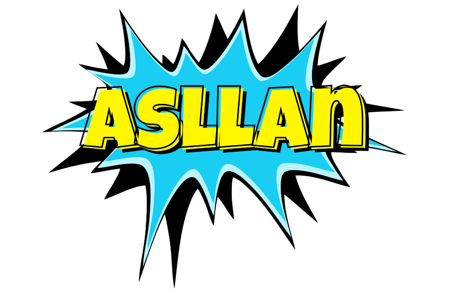 Asllan amazing logo