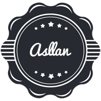 Asllan badge logo