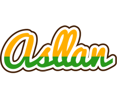 Asllan banana logo