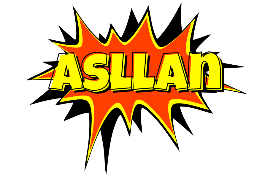 Asllan bazinga logo