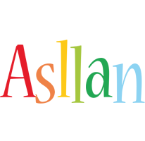 Asllan birthday logo