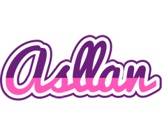 Asllan cheerful logo