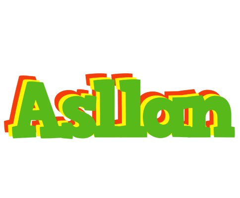 Asllan crocodile logo