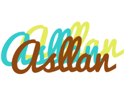 Asllan cupcake logo