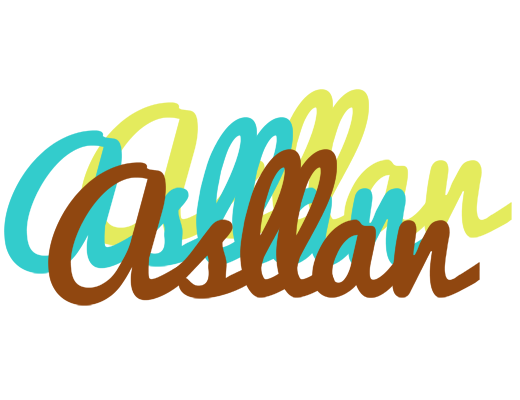 Asllan cupcake logo