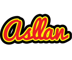 Asllan fireman logo