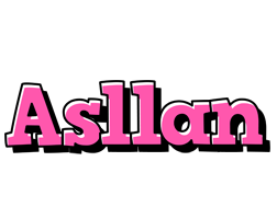 Asllan girlish logo