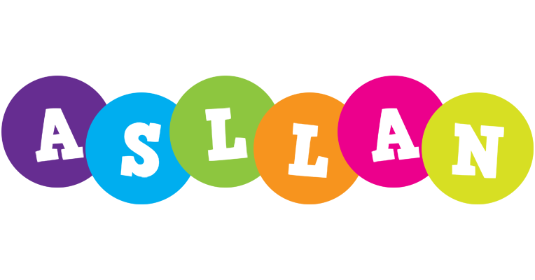 Asllan happy logo