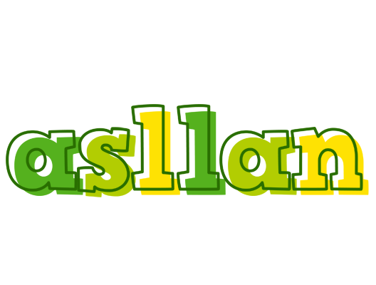 Asllan juice logo
