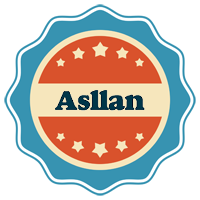 Asllan labels logo