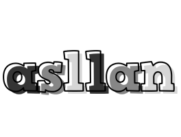 Asllan night logo