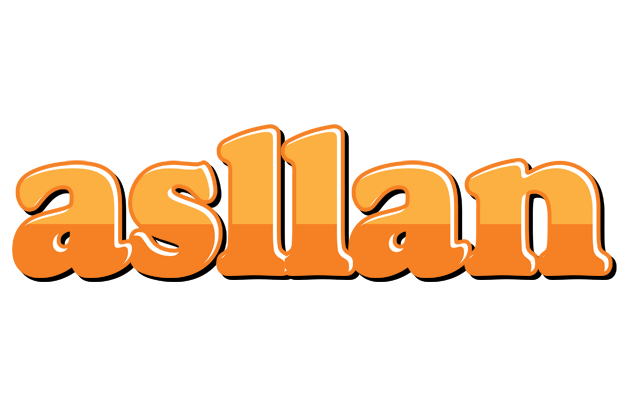 Asllan orange logo