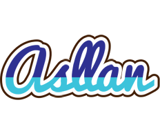 Asllan raining logo