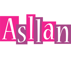 Asllan whine logo