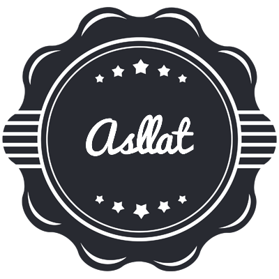 Asllat badge logo