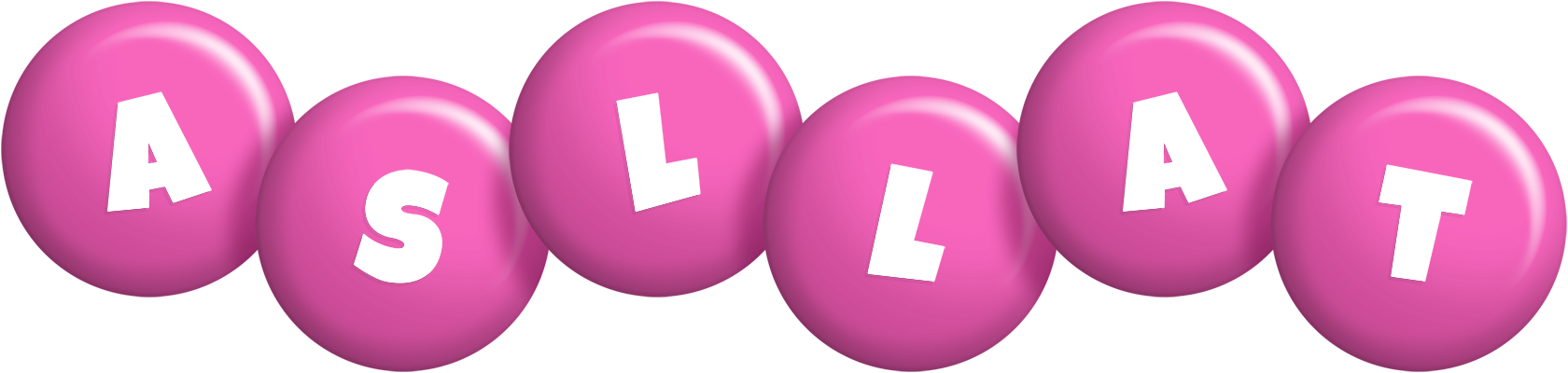 Asllat candy-pink logo