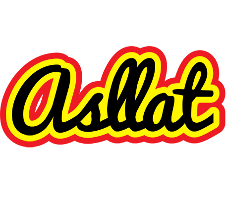 Asllat flaming logo