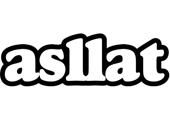 Asllat panda logo